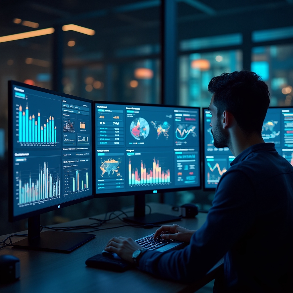 Tableau de bord d'analyse Downhill Money